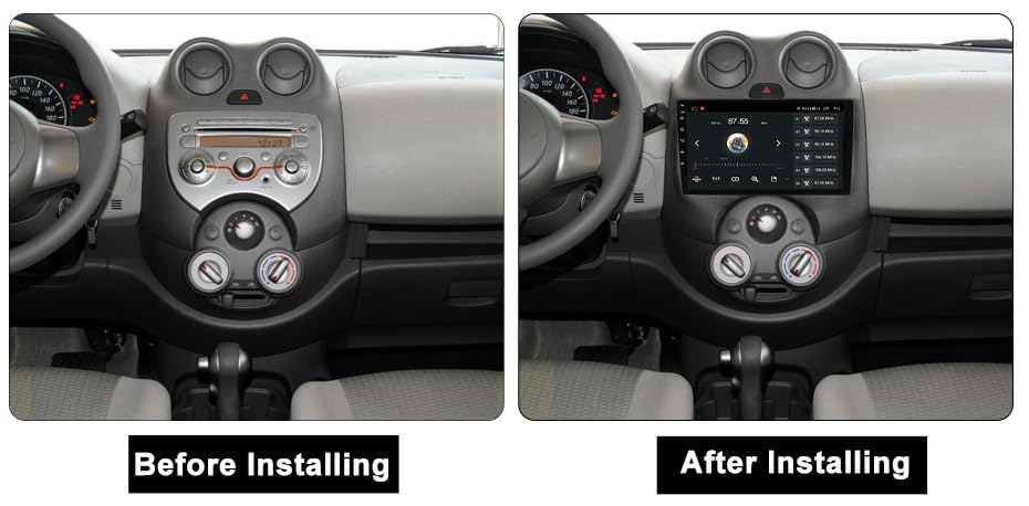 Amazon.com: Car Radio Stereo for Nissan March K13 2010-2013